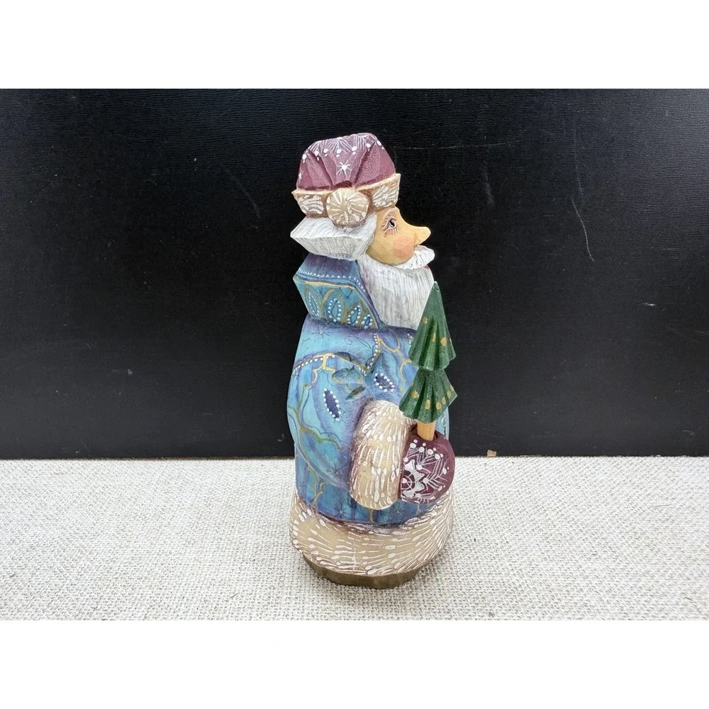 G DeBrekht Russian‎ Santa Blue Coat Limited Edition Hand Painted 2000